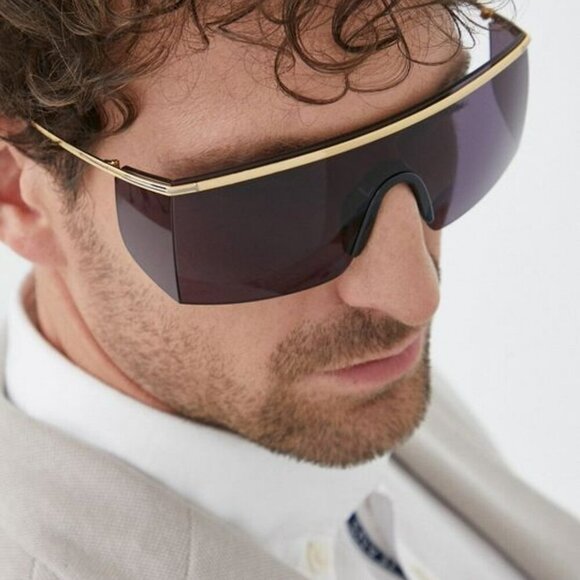 Tom Ford FT0980/S 30A PAVLOS-02 BRAND NEW Sunglasses Gold Smoke Irregular Unisex - Picture 14 of 14